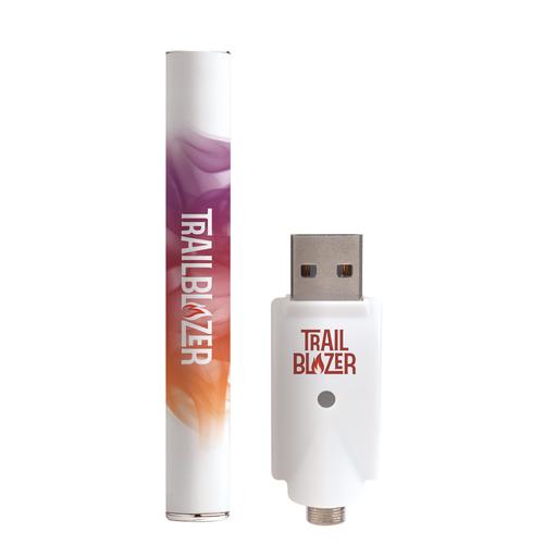 This 230 mAh Torch Battery comes equipped with a pre-heat function and three heat settings, low (2.6V), medium (3.3V), and high (4.0V) to enable users to explore the full range of Trailblazer Torch extracts.