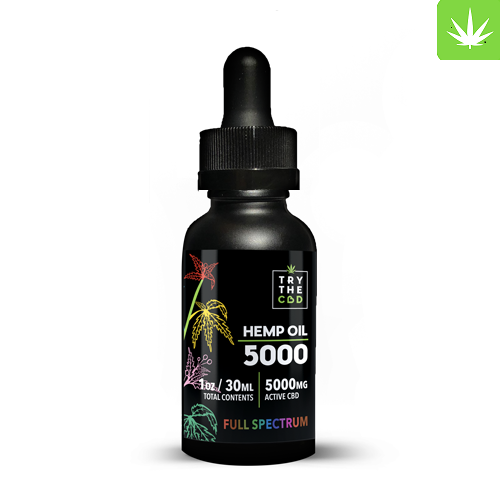 FULL SPECTRUM 5000MG CBD TINCTURE