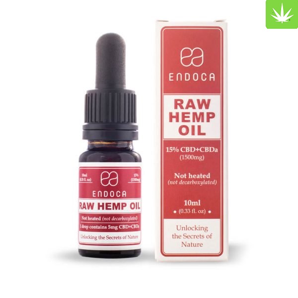 RAW Hemp Oil Drops 1500mg - Image 2